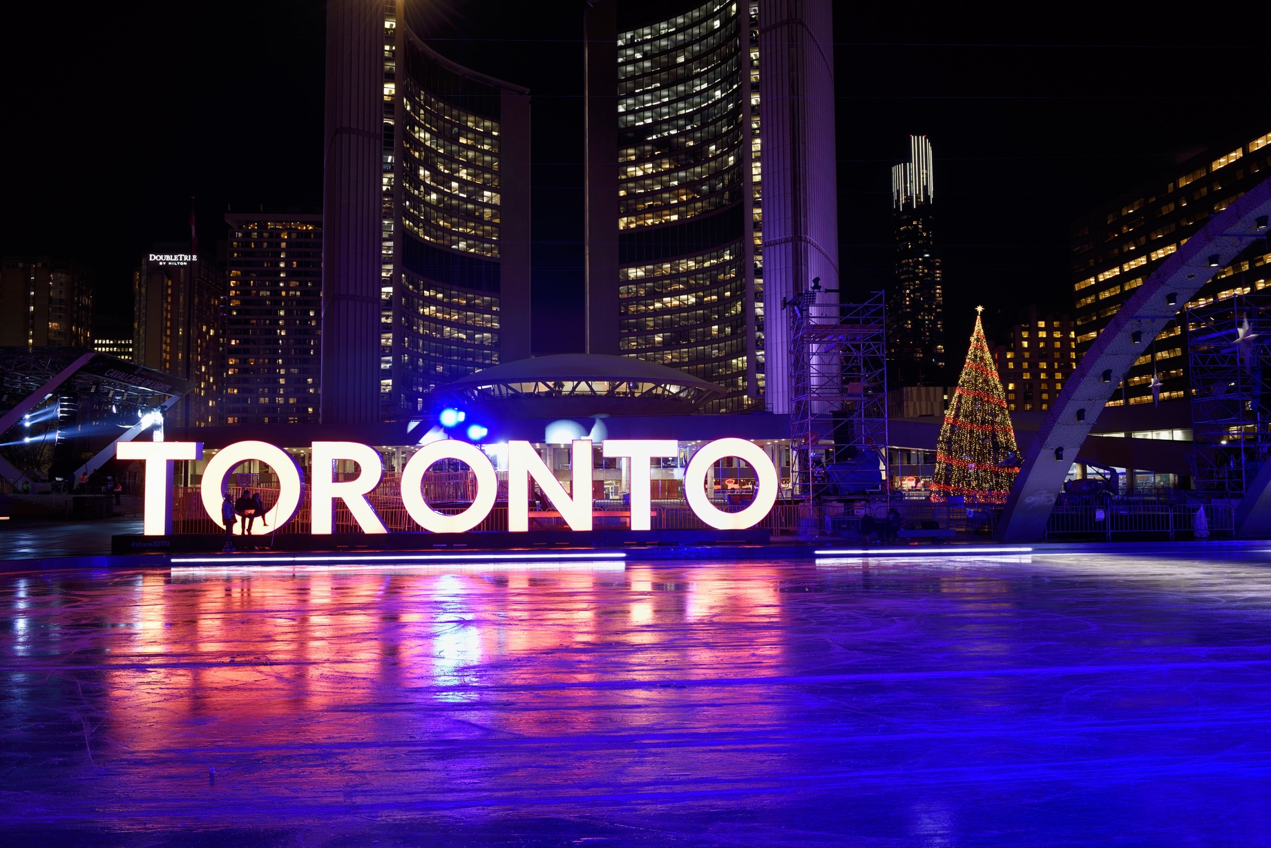 Letras con luz led